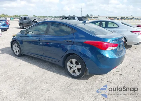 2013 Hyundai Elantra Gls z USA, uszkodzony, nr VIN KMHDH4AE0DU962160